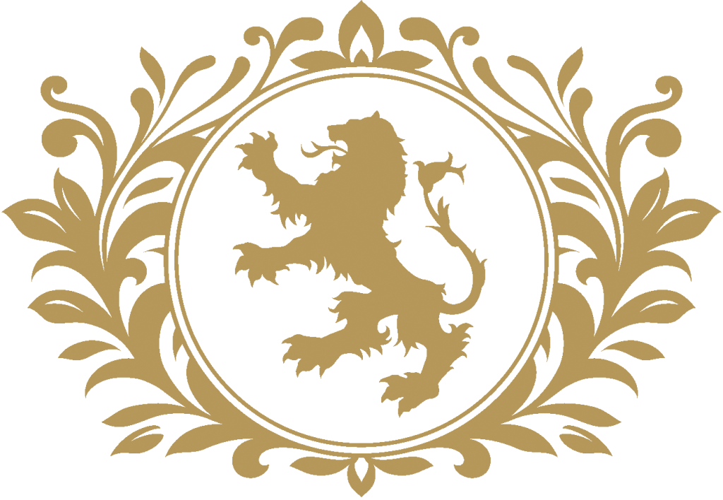 Gold-lion-with-flourishes